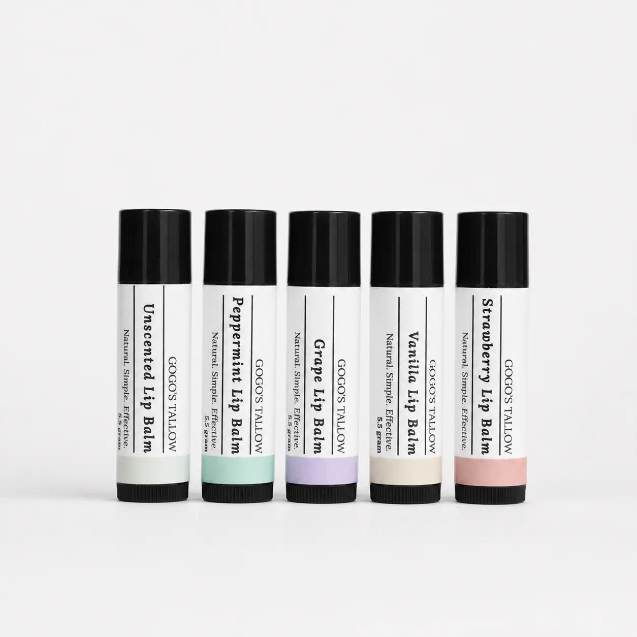 Lip Balm - Scented 5 Pack