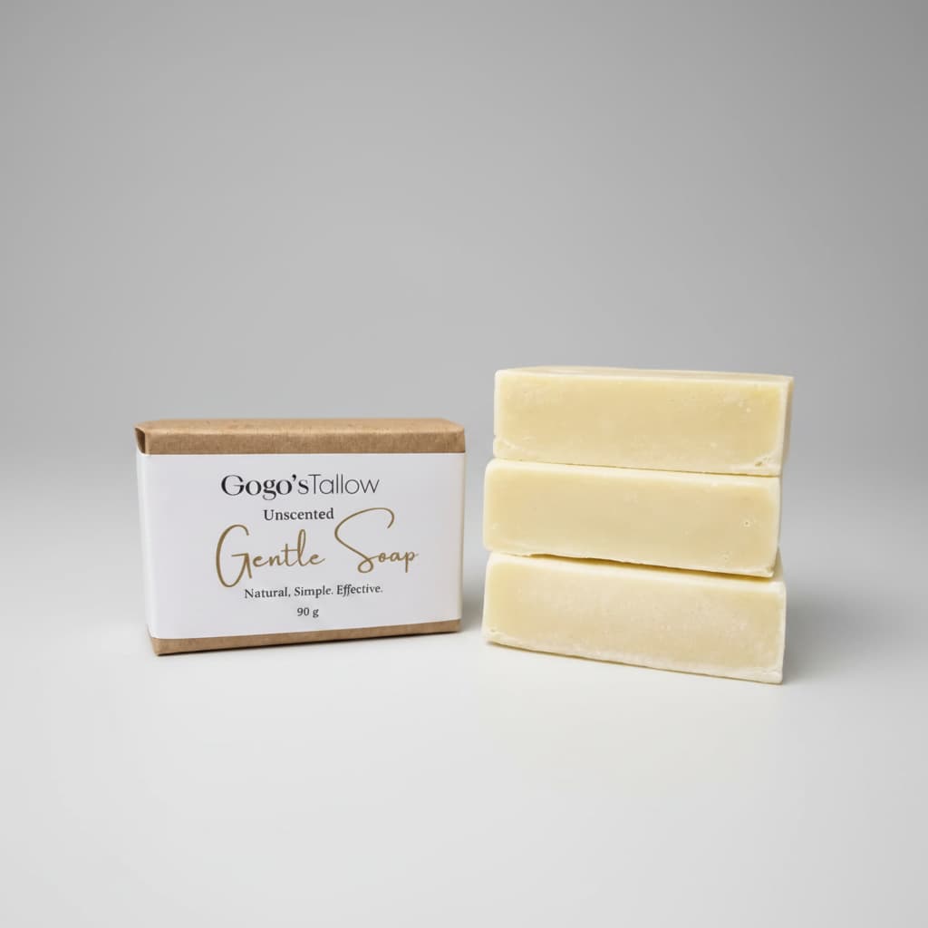 Gentle Tallow Soap x 4
